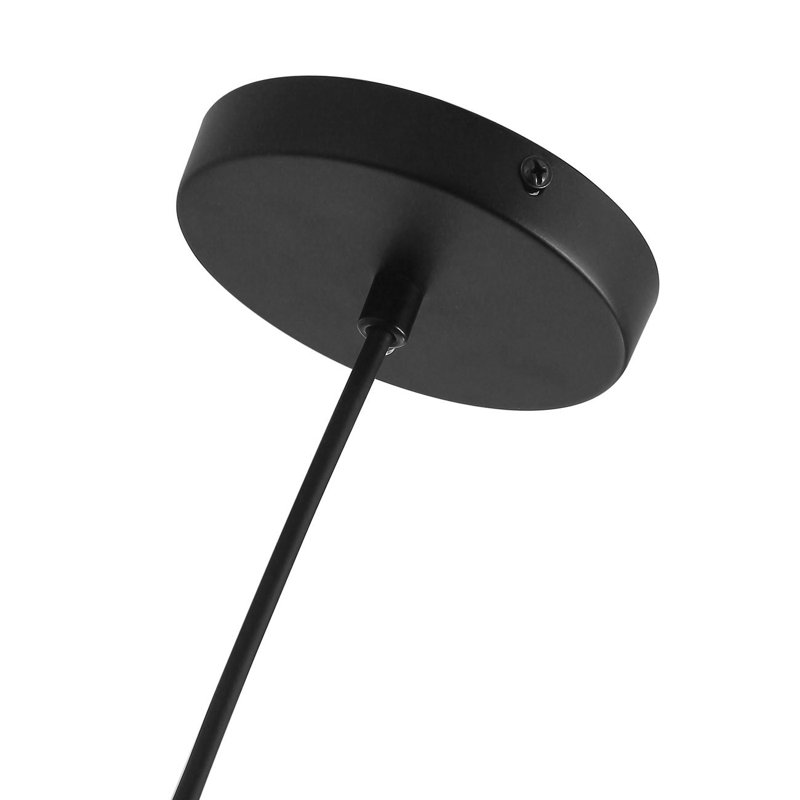 Luminaire suspendu rectangulaire 1 lumière Elijahwan