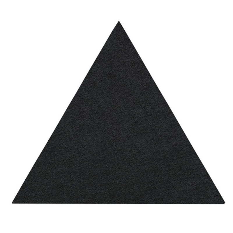 Triangles sonores Soundsorb - fixation murale, L 12 po x H 12 po, Noir