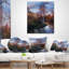 Forest River in the Spring - coussin à imprimé paysage-388687935-388687930