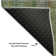 Premium Machine Washable Cerrito AMF548 Green Rug