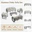 Ensemble de conversation pour patio 7 personnes avec coussins-1006258621-1006364409