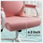 Leather Executive Office Chair, High Back Desk Chair with arms and wheels-1511713982-1511713983