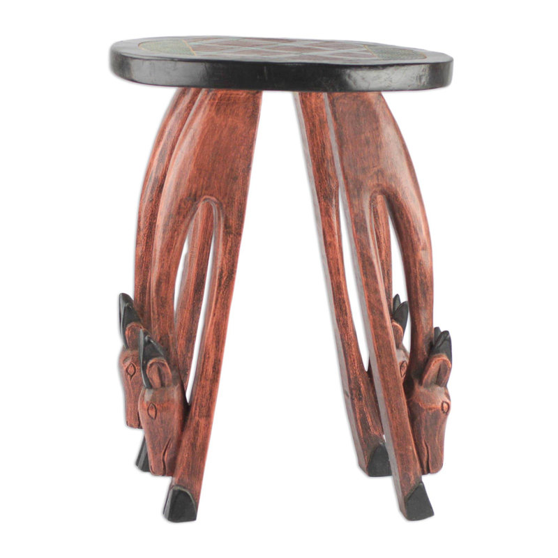 Solid Wood End Table