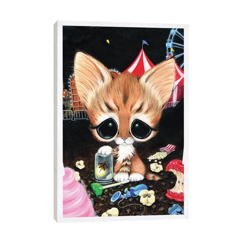 The Escape Artist 1 Piece Wall Art on Canvas, 101.6 cm H x 66.04 cm W, White Framed