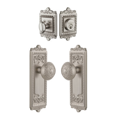 Windsor Knobs with Deadbolt