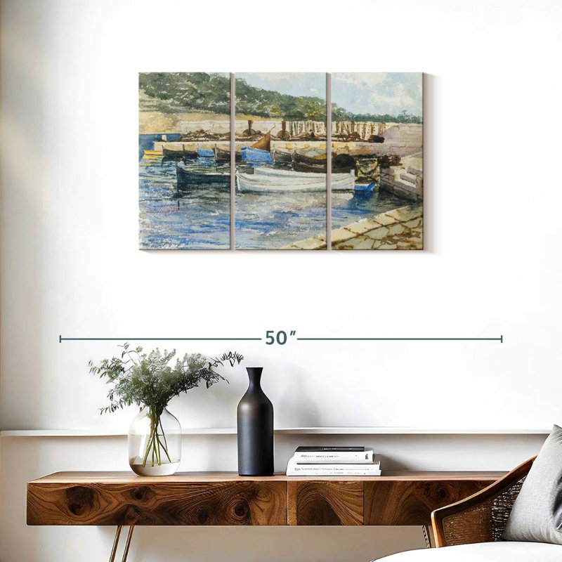 Mehar Classic Boats, 20" H x 33" W