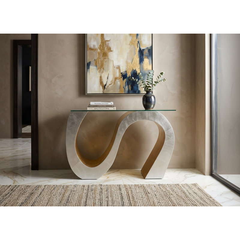 48'' W Glass Console Table
