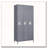 3-Door Metal Locker with Secure Locking System