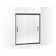 Finesse 56.62" W x 70.06" H Double Sliding Frameless Shower Door with Clean Coat Technology