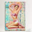 « pin-up #1 » par luz graphics, impression sur toile-140526485-211948873-211948851