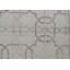 Cotton Geometric Area Rug in Silver