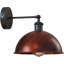 Applique murale Dome en métal, lampe murale industrielle réglable à 180 ° pour les décorations de chevet, d'étude, de cuisine et de salon.-659075158