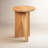 Shayne Solid Wood Abstract End Table-2092725010
