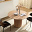Table de cuisine de style Mid-Century moderne - 47,52 pouces petit espace-1132193332