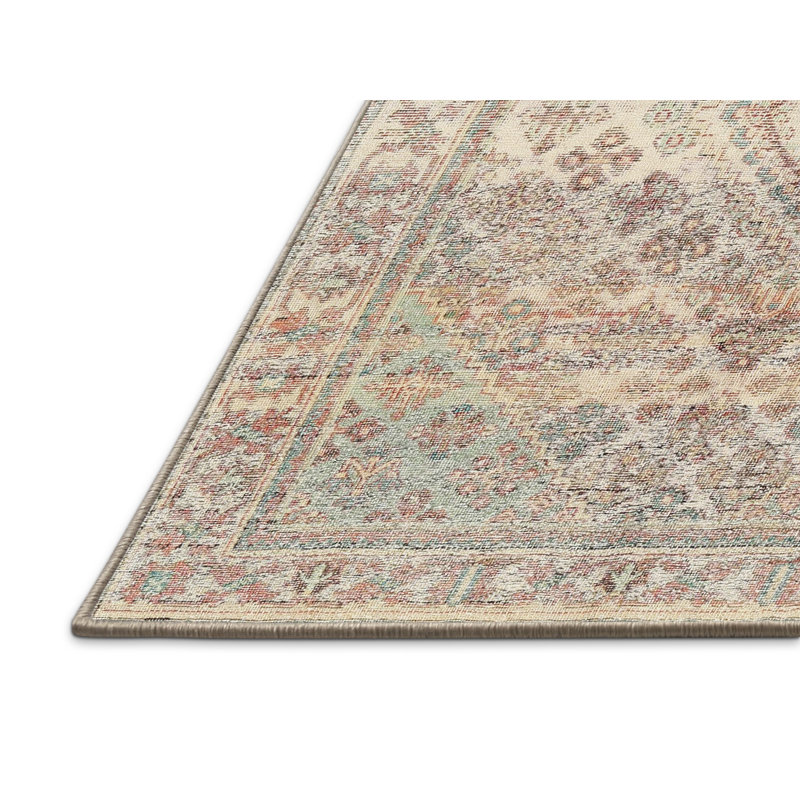 Tapis beige / gris Sven, Rectangle 5 pi x 7 pi