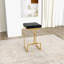 Tabouret de bar Eicholtz de style moderne du milieu du siècle avec pieds en métal doré-1884214512-1892275805
