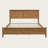 Modern Solid Wood Platform Bed with Tapered Legs, Easy Assembly, Elegant & Durable Design-1036869550-1036869545