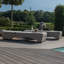 Milligan Reclining Sun Lounger with Cushions and Table-93785099