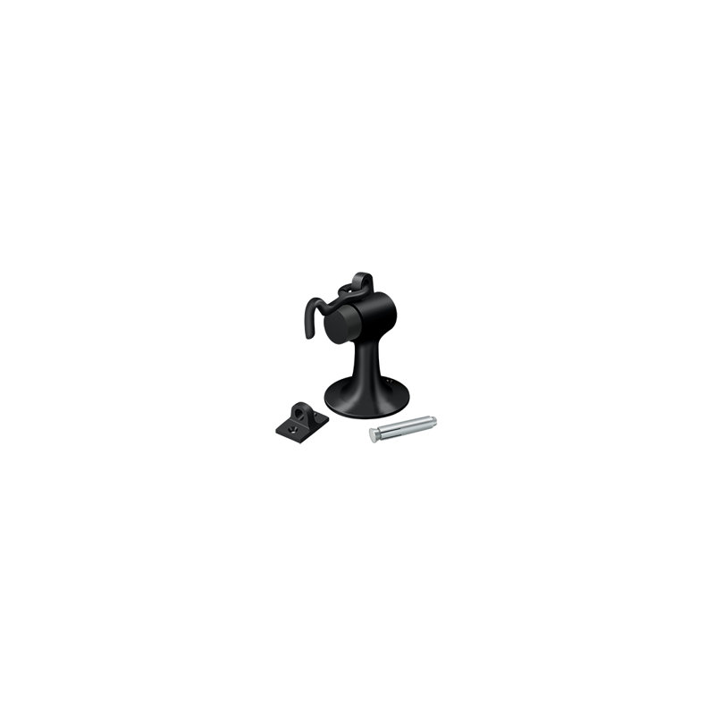 Door Stop, Painted Black