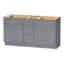 Base de meuble-lavabo double 60 po seulement-96631522