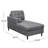 Stanley L-Shaped Button Waffle Tufting Sectional
