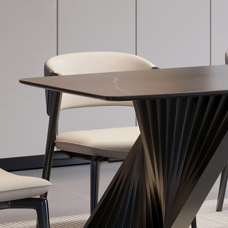 106" Rectangular Sintered Stone Dining Table