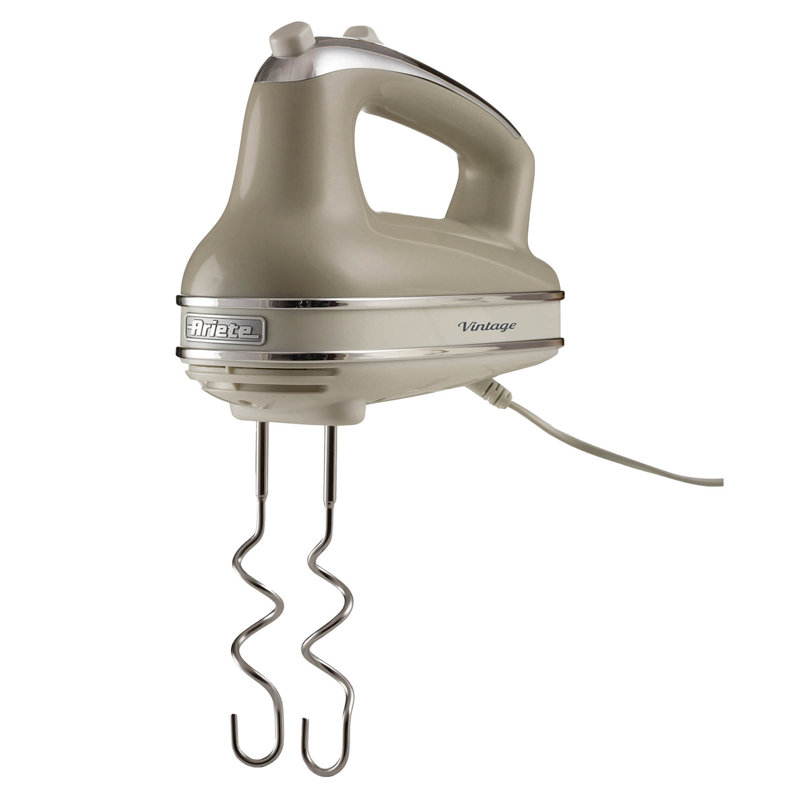 Ariete Vintage Hand Whisk & Jug Blender, Cream