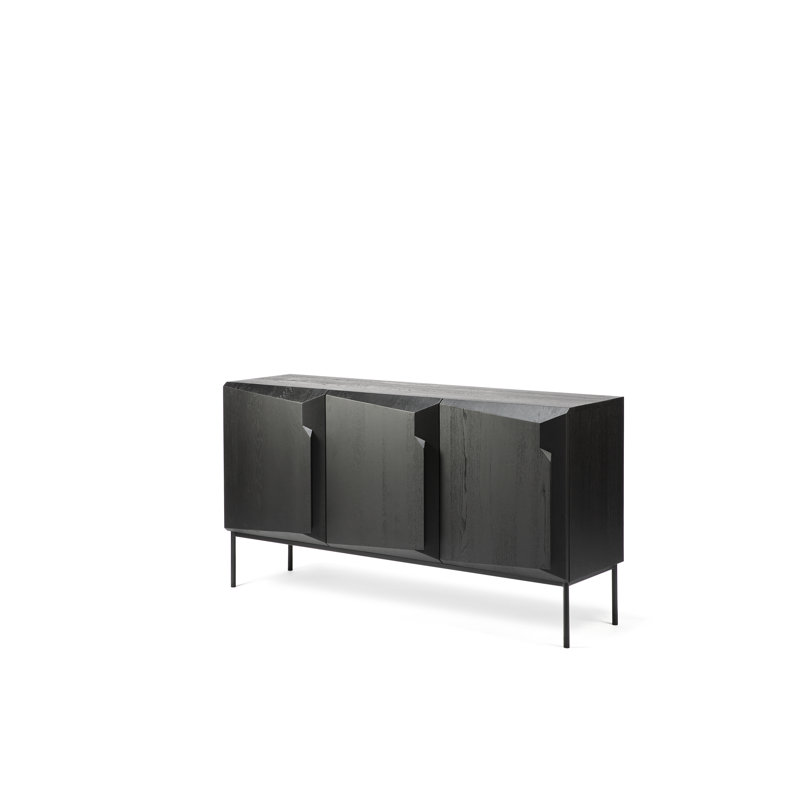 Stairs 59.06'' W Solid Wood Buffet