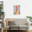 Barcelona Architecture Colorful Vibrant Abstract Architecture City Wall Art Print 1 Piece Wrapped Canvas Wall Art-545389197