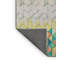 Tapis vert/jaune/crème à motifs-908889678