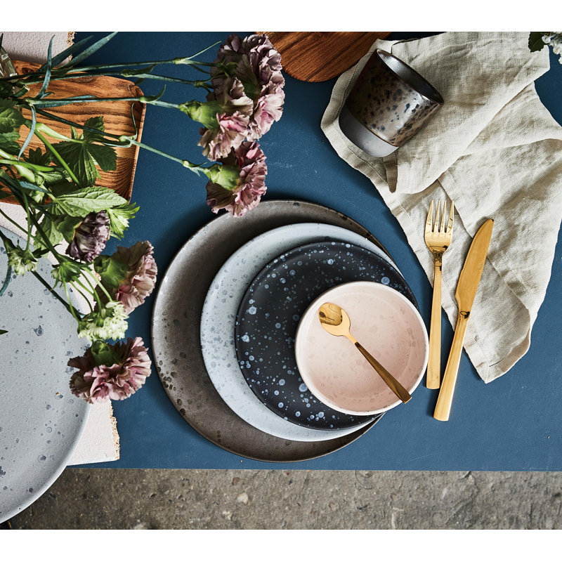 Borman Dessert Plate, Grey