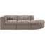 Demars Velvet Performance Fabric Upholstered 3Pc. Modular Sectional-414627786-414627893