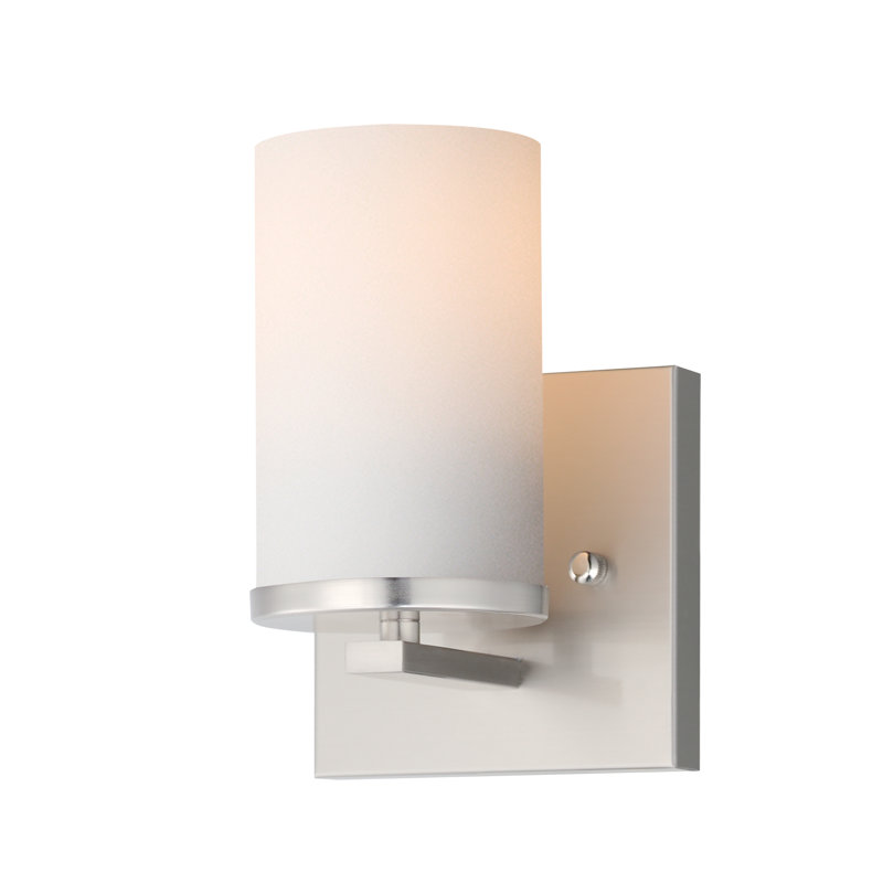 Grajeda Dimmable Bath Sconce, Satin Nickel