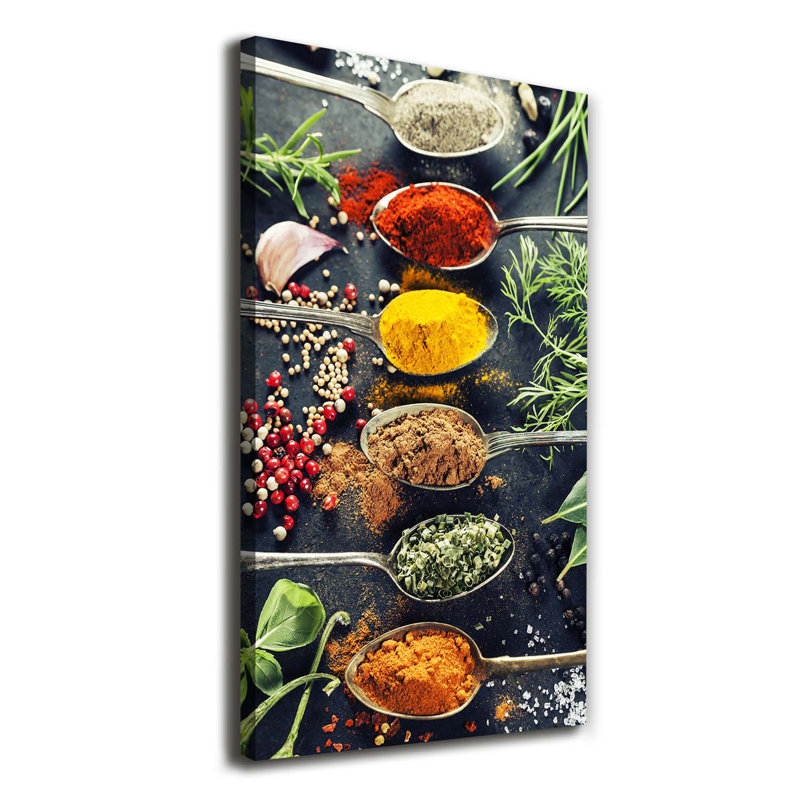 Spices - Wrapped Canvas Print