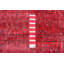 Tapis rouge foncé à transition de couleur 5 pi 10 po x 6 pi 10 po