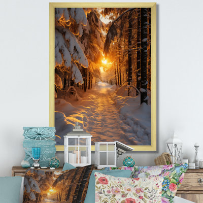Benboe Alaska Silent Winter II, reproduction d'art sur toile