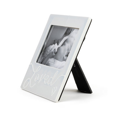Ceramic Embossed Picture Frame