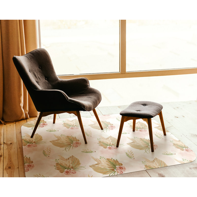 Nelie Hard Floor Rectangular Chair Mat, 70 x 100cm