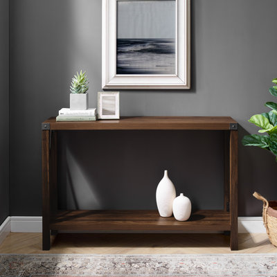 Larenda Entryway Table with Open Shelf Storage