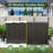 190 Gallons Water Resistant Resin Lockable Deck Box, Outdoor Weather-Resistant Resin Storage Deck Box, Large Lockable Capacity, Versatile Deck Outdoor Storage Bench-126661634
