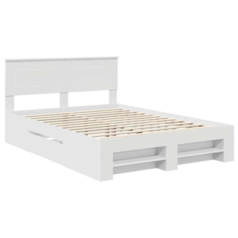 Bed, Kingsize (5'), White