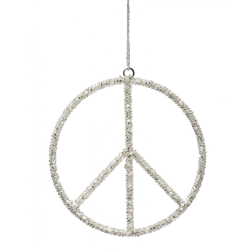 Ornement en forme de symbole de paix