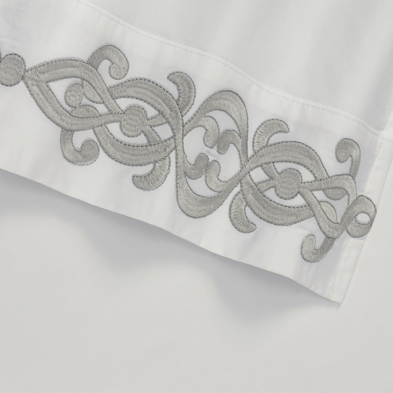 Imperial - Sheet Queen 4Pc. Sheet Set, Queen, Silver