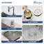 33" L X 22" W Drop-In Kitchen Sink Stainless Steel 16 Gauge Single Bowl Topmount Sink With Pull Out Kitchen Faucet And Soap Dispenser