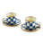 Royal Check Espresso Cup And Saucer Set
