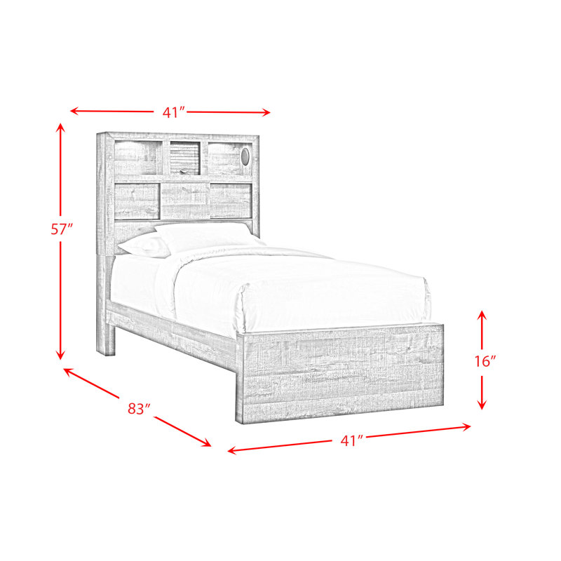 Montijo Piece Bedroom Set, Twin