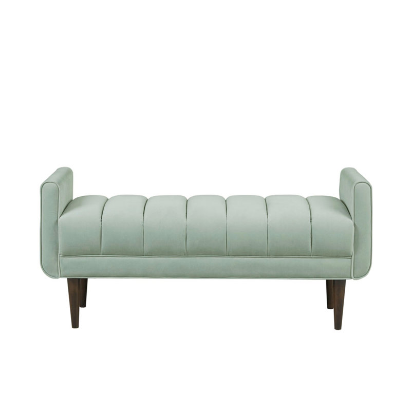 Banc d'appoint rembourré moderne