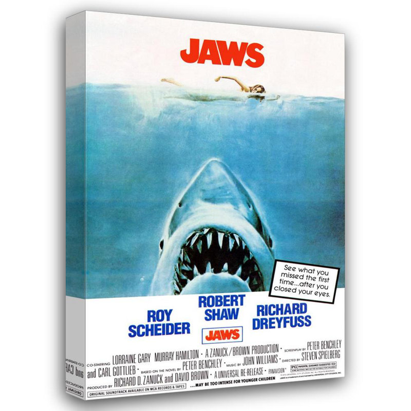 Jaws, 48" H x 32" W