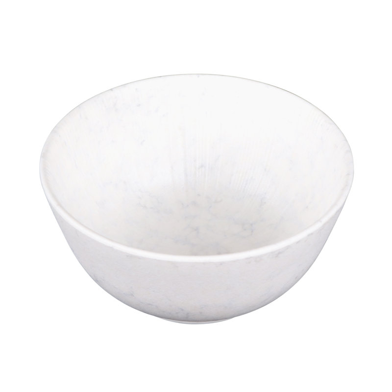 Bol rond en mélamine 5 po Hermosa, Gris / blanc