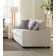 Cherisse 72" Square Arm Sofa with Reversible Cushions